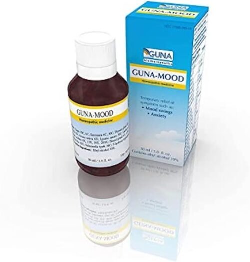 Guna Mood Natural Homeopathic Relaxation Aid – 1 Ounce