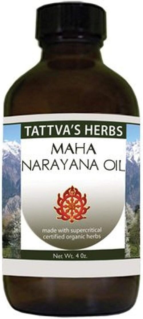 Tattva’s Herbs Maha Vishgarbha Oil, Ayurvedic Massage Oil for Massage Therapy, Muscle and Joint Support Essential Oil, 8 fl oz Glass Bottle, 25 Years of Premium Service