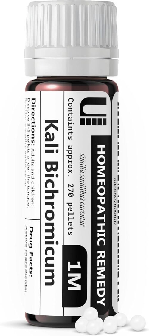 Kali Bichromicum 1M Homeopathic Remedy, 270 Pellets